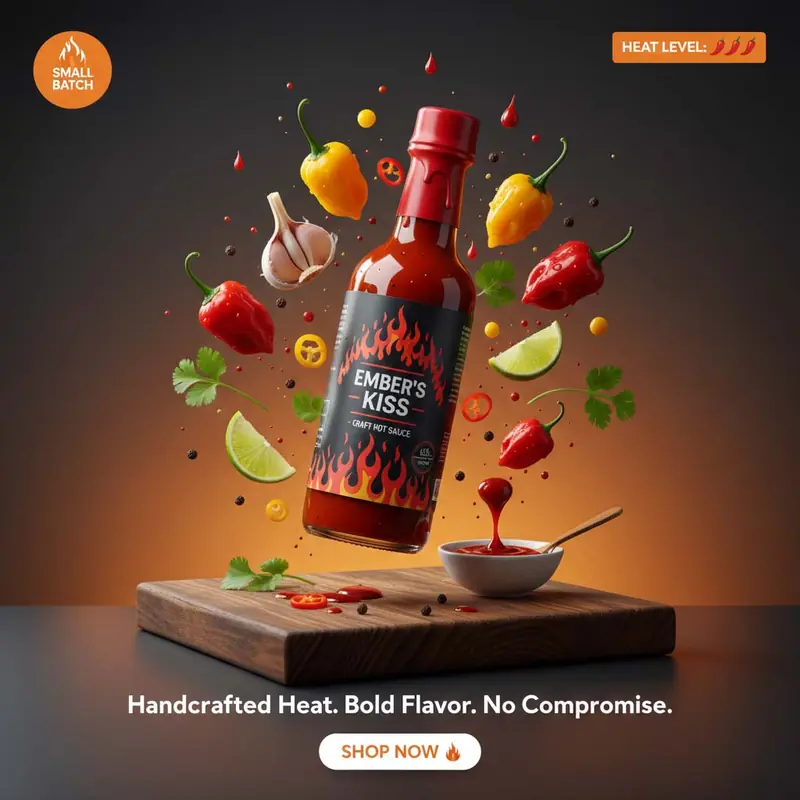 EMBER'S KISS Hot Sauce