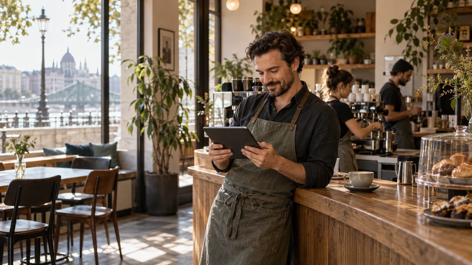 Aroma Corner Café Budapest — Fallstudie zum Social-Media-Workflow