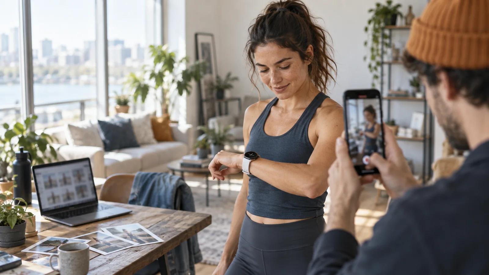 Eszter Molnár Smartwatch-Marke — Fallstudie zum KI-Videoentwurf-Workflow