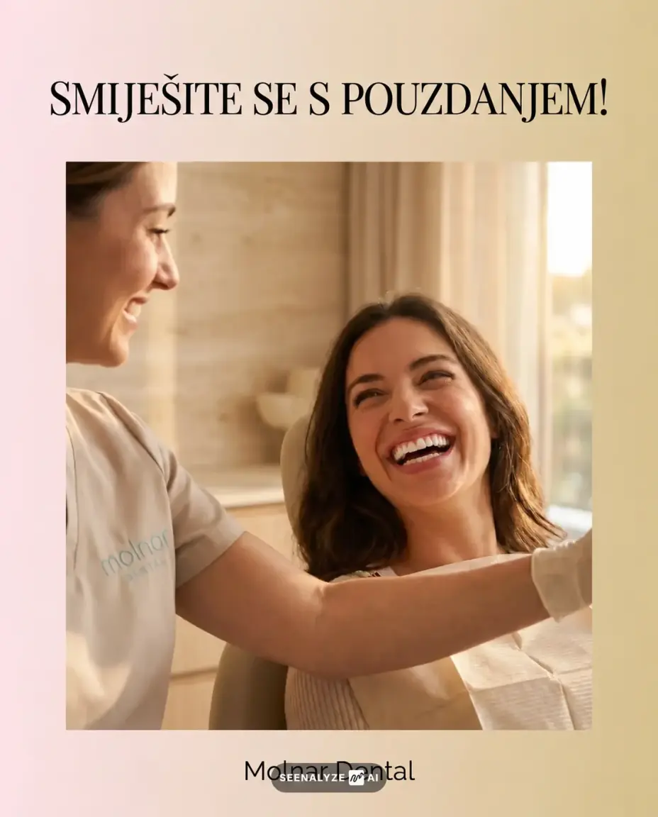 Osmijeh koji ulijeva povjerenje