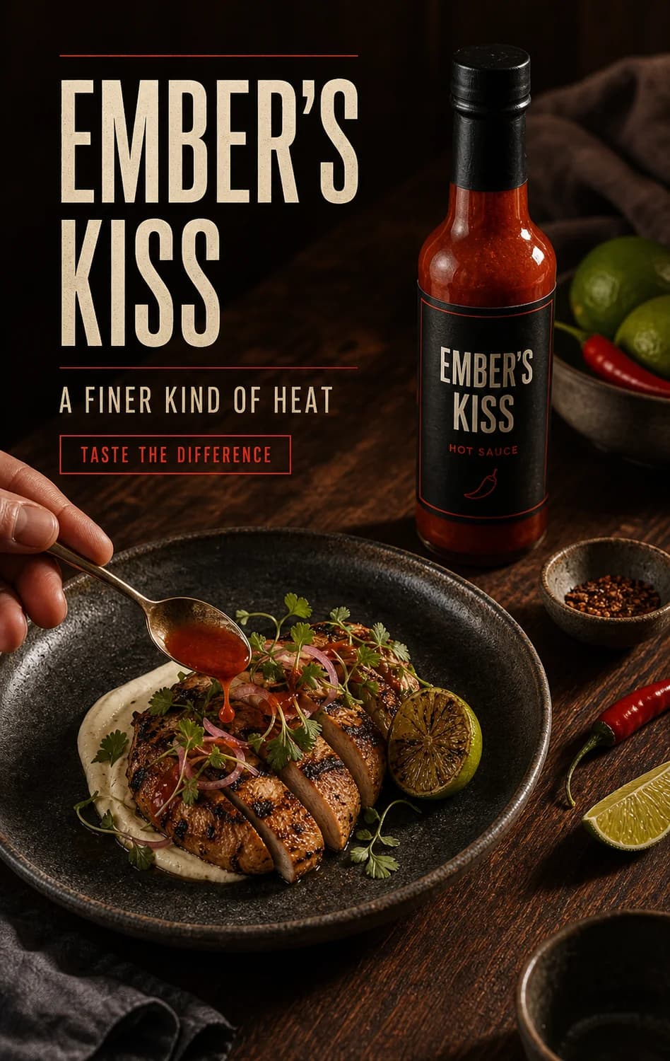EMBER'S KISS Scharfe Sauce