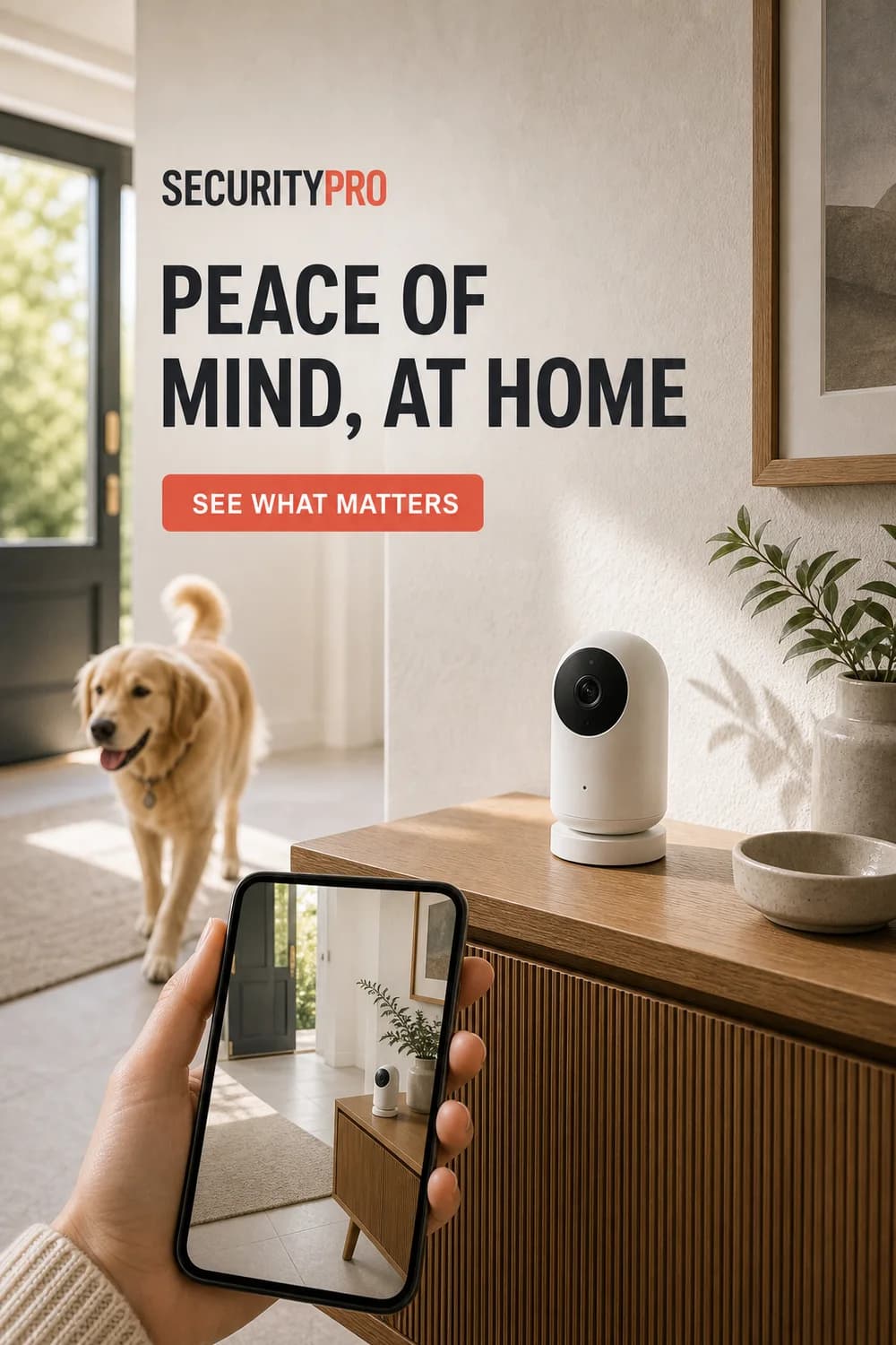 SecurityPro Home Camera