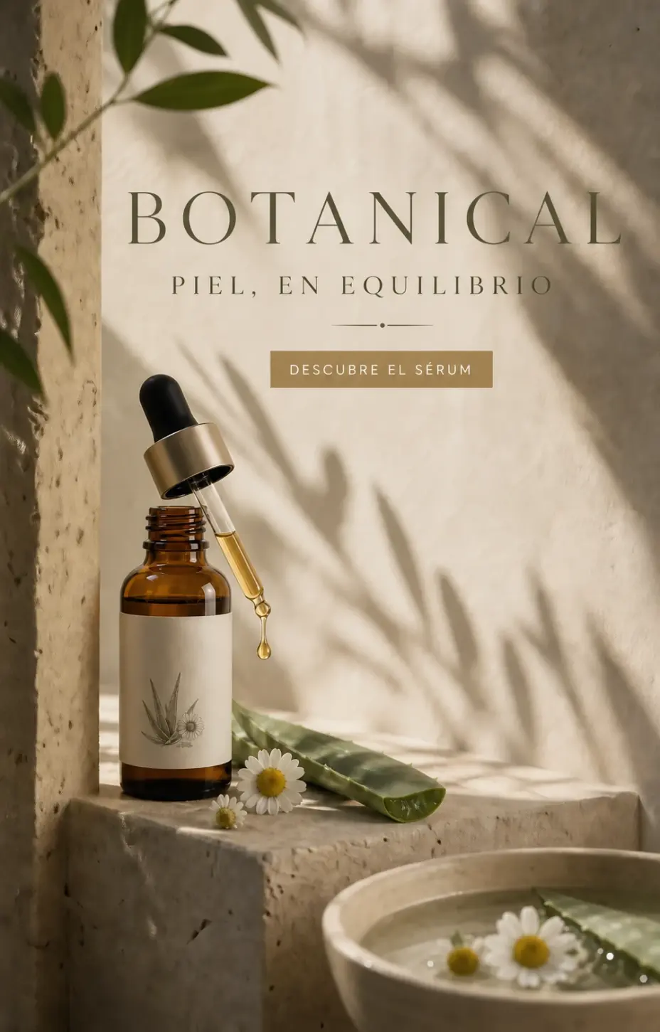 Natural Face Serum - Botanical