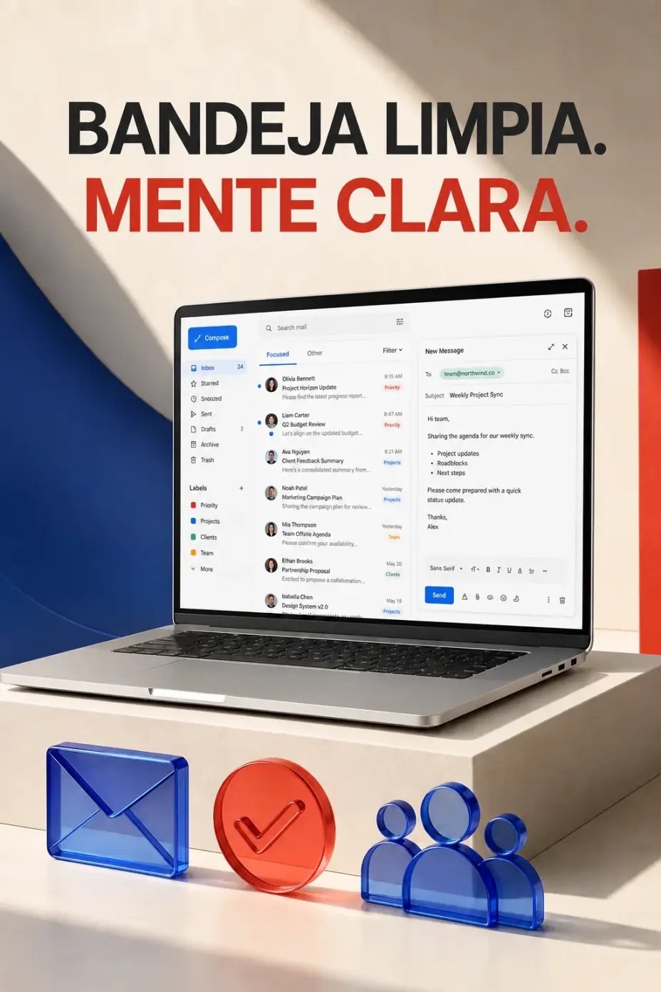 SaaS de email para empresas