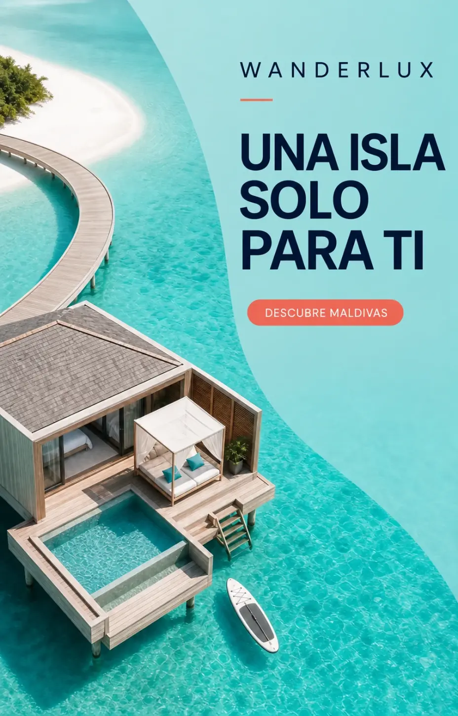 WANDERLUX: escapada a una villa en Maldivas