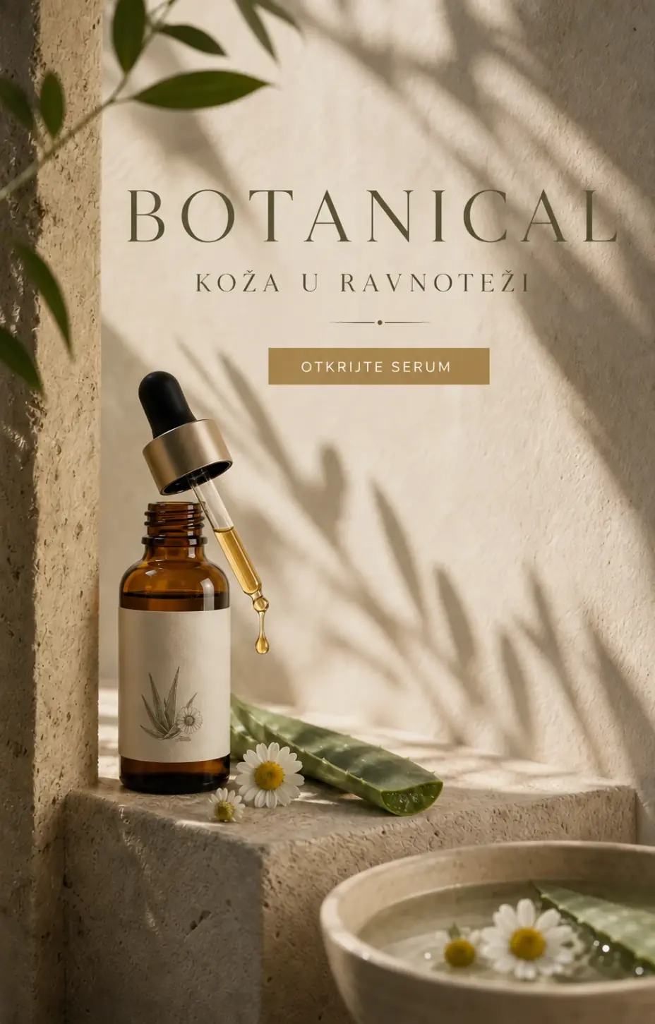 Prirodni serum za lice - Botanical