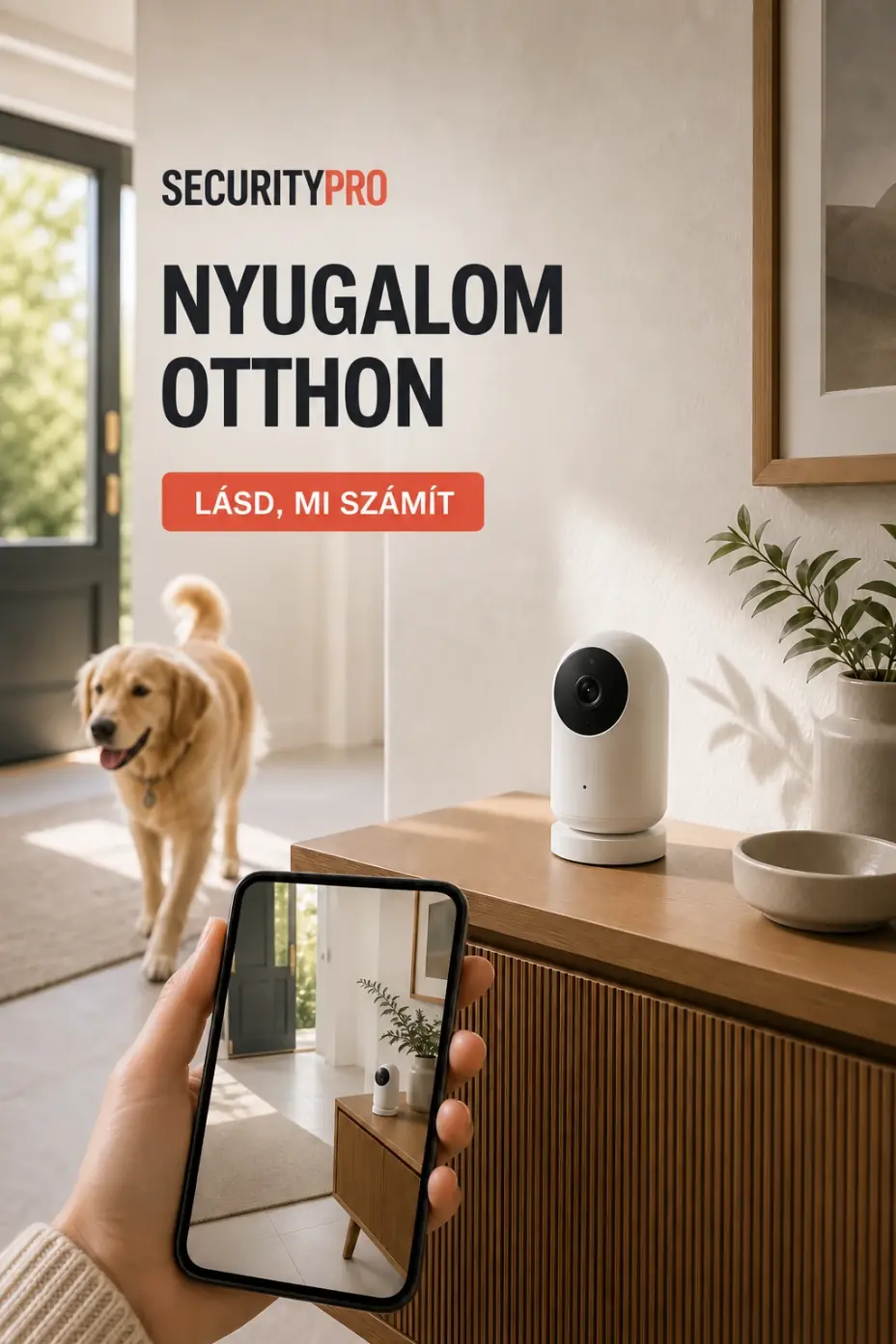 SecurityPro Otthoni Kamera